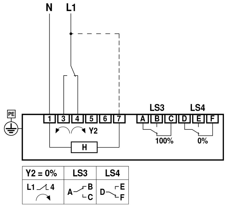  Схема электрических соединений SY-24-3-T