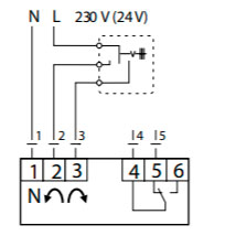 Електрична схема підключення danfoss amb 162