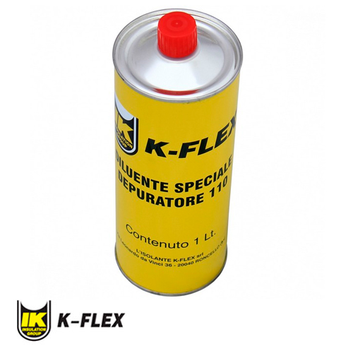 Очиститель поверхности (растворитель) K-FLEX 1,0 lt (850VR020001) купить в  Киеве и Украине по лучшей цене