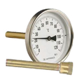 Термометр AFRISO тип BiTh 80 AX | шток 68 мм | до 120°C | 1/2" | к.т. 2,0 | сталь