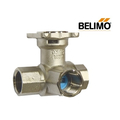 Трехходовой регулирующий шаровый клапан Belimo R3020-4-S2 Rp 3/4" DN 20 Kvs 4,0