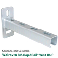 Консоль стінова 30x15х300мм Walraven BIS RapidRail® WM1 BUP1000 (6603130)