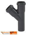 Тройник для внутренней канализации 32/32х45° Ostendorf HT Safe (170200)