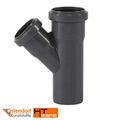 Тройник для внутренней канализации 50/40х45° Ostendorf HT Safe (172210)