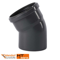 Колено для внутренней канализации 110х30° Ostendorf HT Safe (175110)