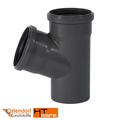 Тройник для внутренней канализации 110/110х67° Ostendorf HT Safe (175300)