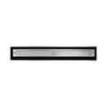 Душевой канал с горизонтальным фланцем Inox Style 785x80 | решетка "Квадрат"