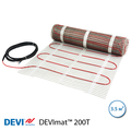 Нагрівальний мат DEVImat™ 200T, 3.5 м2, 695 Вт, двожильний (140F1736)