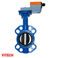Засувка Батерфляй Vitech VB ДУ 150 з електроприводом Belimo DRC