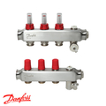 Danfoss SSM-3F Коллекторы из н/ж стали 3+3 | c расходомерами (088U0753)