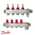Danfoss SSM-4F Коллекторы из н/ж стали 4+4 | c расходомерами (088U0754)