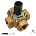 Чотириходовий змішувальний клапан HERZ 2138 Rp 1 1/4" DN32 Kvs 16,0 (1213804)