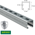 Профиль монтажный С-образный Walraven BIS RapidStrut® BUP1000 | 6м | 2,5мм | 41x41мм (65018647)