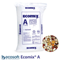 Фільтруюча засипка Ecosoft Ecomix® A (MIXA) 12 л, пом'якшення та видалення заліза (ECOMIXA12)