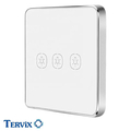 Розумний сенсорний вимикач Tervix Pro Line ZigBee Touch Switch, 3 клавіші (438131)
