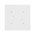 Декоративная панель для вентилятора Вентс ФП 180 Плейн алюмат (688166221)