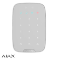 Ajax Keypad Plus Jeweller Беспроводная сенсорная клавиатура с поддержкой бесконтактных карт и брелоков | белая (26078.83.WH1)