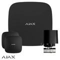 Система защиты от протечек Ajax Hub 2 (2G) Black (2 датчика, 1 кран 3/4")