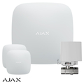 Система захисту від протікання Ajax Hub 2 (2G) White (2 датчика, 1 кран 3/4")