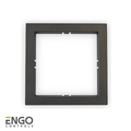 Рамка ENGO BEZEL-1B для регулятора ESIMPLE | черная (932252339)