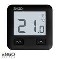 Терморегулятор теплої підлоги ENGO E10-B Wi-Fi | чорний (932312901)
