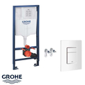 Инсталляция для унитаза 3 в 1 Grohe Rapid SL 1,13 м, кнопка Skate Cosmopolitan белая (38772SH0)