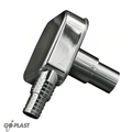 Сифон для пральної машини GoPlast D25/32 мм хром (1209CR0000)