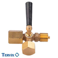 Запорный кран для манометра Tervix Pro Line M3 Valve 1/2"х1/2" PN 16 (334212)