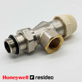 Кран радиаторный осевой Resideo (Honeywell) V2030ASX 1/2" (V2030ASX15)