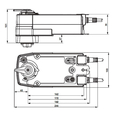 Belimo SRF24A-SR-S2-O Электропривод шарового клапана