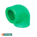 Колено полипропиленовое 90° 90 мм Interplast PPR Green PN30 (790030090)