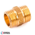 Ниппель латунный General Fittings 1" (260000H101000H)