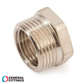 Футорка никелированная 1"х3/4" ВН General Fittings (260044N100500H)