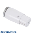Термостатична головка Schlösser MINI Diamant M30х1,5 | 8-30°С | біла (601100033)