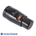 Термостатична головка Schlösser MINI M30х1,5 | 8-30°С | чорна матова (601100047R90051)