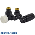 Комплект термостатичний Schlösser Standard Mini GZ1/2 x GW1/2 кутовий, термоголовка Mini M30x1.5 (602200056.RAL90051)