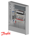 Распределительная станция регулировки теплого пола Danfoss UnoFloor Basic 5L, левое (088X3105)