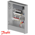 Розподільча станція регулювання теплої підлоги Danfoss UnoFloor Control 4R, праве (088X3664)