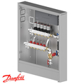 Розподільча станція регулювання теплої підлоги Danfoss UnoFloor Control 5R, праве (088X3665)