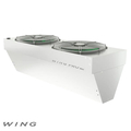 Промышленная водяная тепловая завеса WING PRO W150 R1 3-32 кВт | ЕС | белая (1-4-2801-0348)