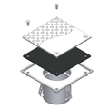 Ревизионный лючок-прочистка ATT Inox Drain DN160 200х200мм (RW200160)