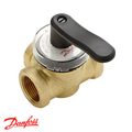 Danfoss HRB3 Триходовий регулюючий клапан DN 20 Rp 3/4" | Kvs 2,5 (065Z0397)