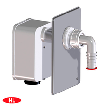 Сифонный блок HL 4000.1 к сифону HL4000.0 для подключения 1 стиральной машины