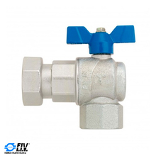 Кран шаровый угловой с накидной гайкой FIV Evolution 3/4"-1" ВВ (6069R081)