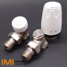 Комплект бокового подкл. радиатора IMI Heimeier 1/2" угловой, M30x1.5 (9690-93.800)