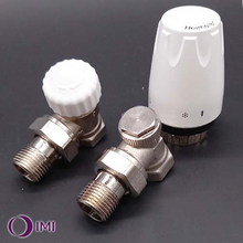 Комплект бокового подкл. радиатора IMI Heimeier 1/2" угловой, M30x1.5 (9690-93.800)