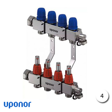 Колектор із н/ж сталі Uponor Vario C FM 4x3/4 Euro 4 контури (1133472)
