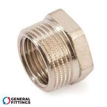 Футорка никелированная 3/4"х1/2" ВН General Fittings (260044N050400H)