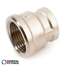 Муфта редукционная никелированная General Fittings 1 1/4"х1" (260047N121000A)
