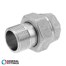 Американка пряма нікельована General Fittings 1/2" ВЗ (2700I2N040400A)